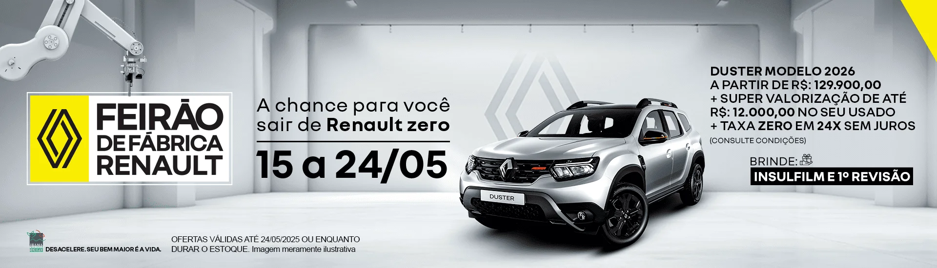 FEIRÃO DE FÁBRICA RENAULT